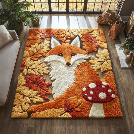 Fox in Forest CW1308009CL Area Rug
