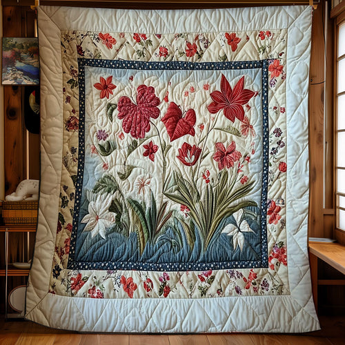 Beautiful Garden WY1403002CL Quilt