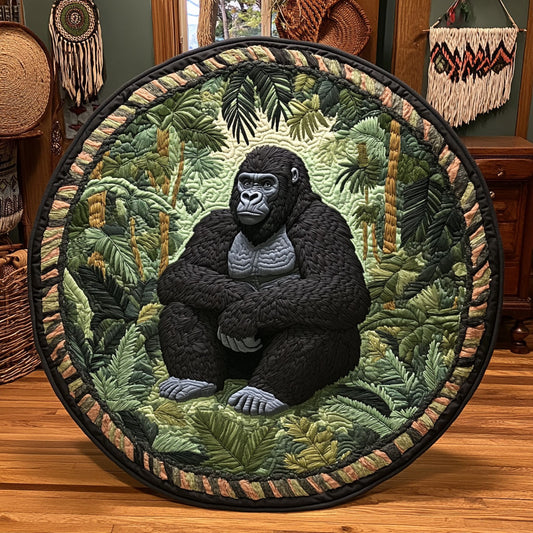 Mighty Gorilla WY0107128CL Quilted Round Mat