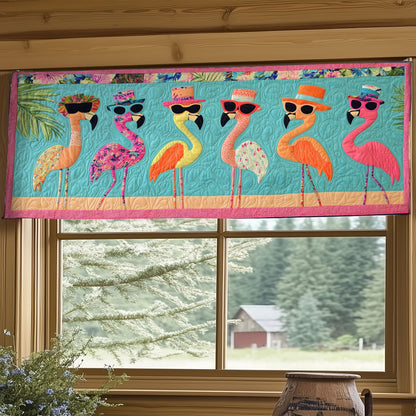 Pink Party Crew WY1407048CL Quilted Valance