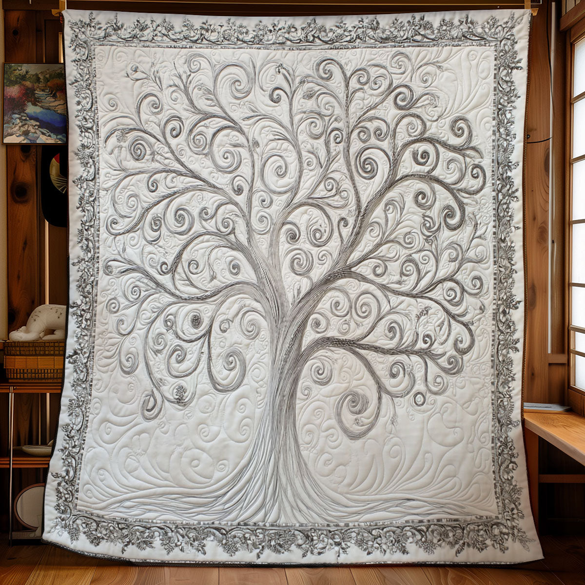 Mystic Sliver Tree WY1002119CL Quilt