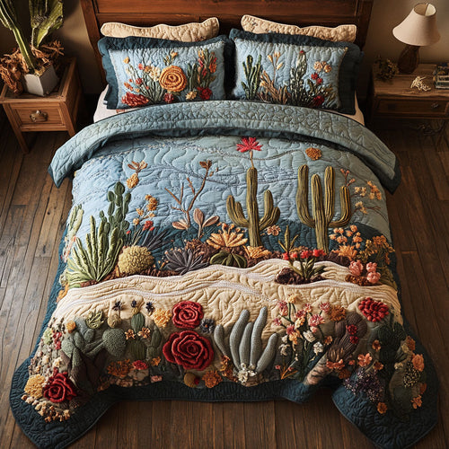 Beautiful Cactus WY1402010CL Duvet Cover Set