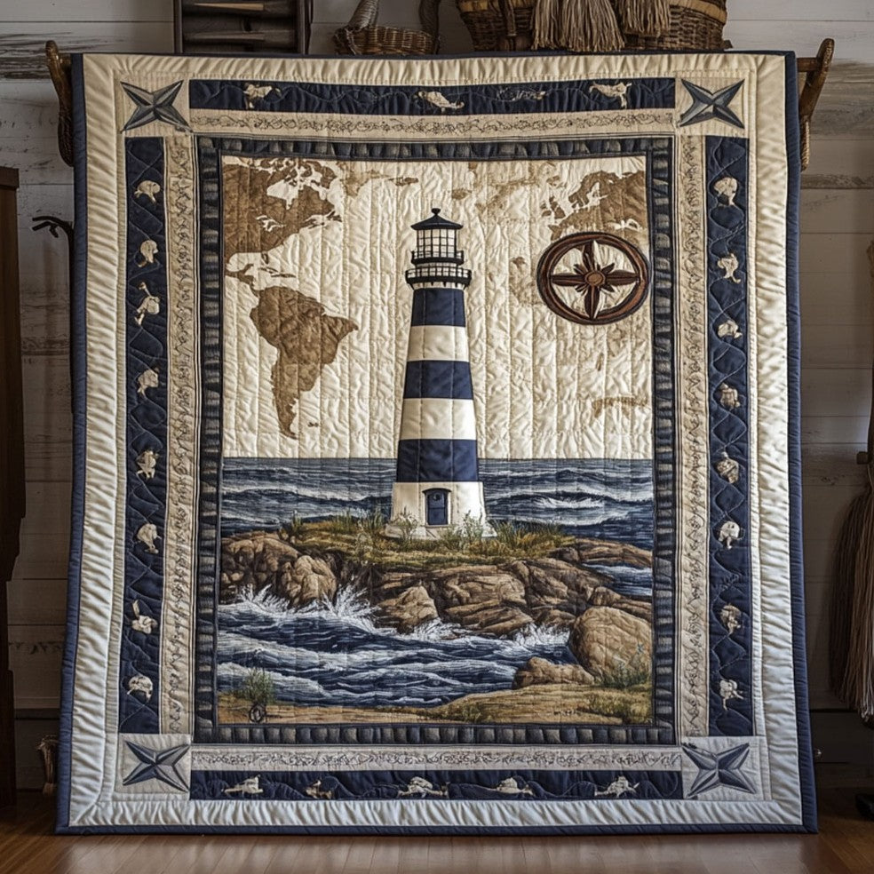 Beacon By The Sea WY0804004CL Quilt