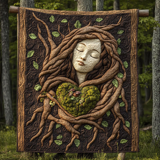 Mother Earth Embrace WY1203065CL Quilt