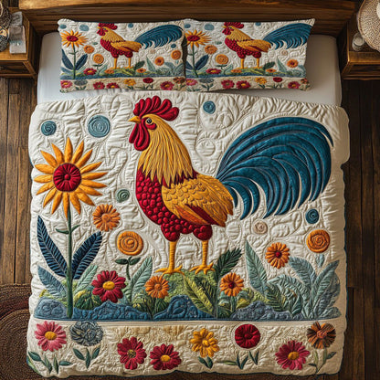 Sungarden Rooster WY2605018CL Duvet Cover Set