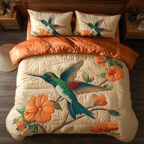 Sunpetal Hummingbird WY0204062CL Duvet Cover Set