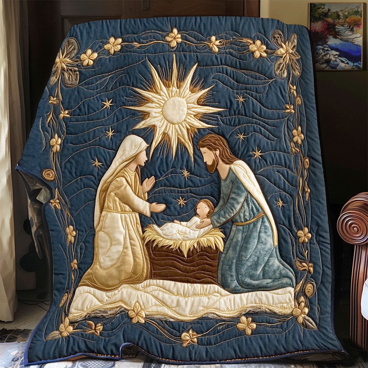 The Blessed Birth WY1203040CL Quilt