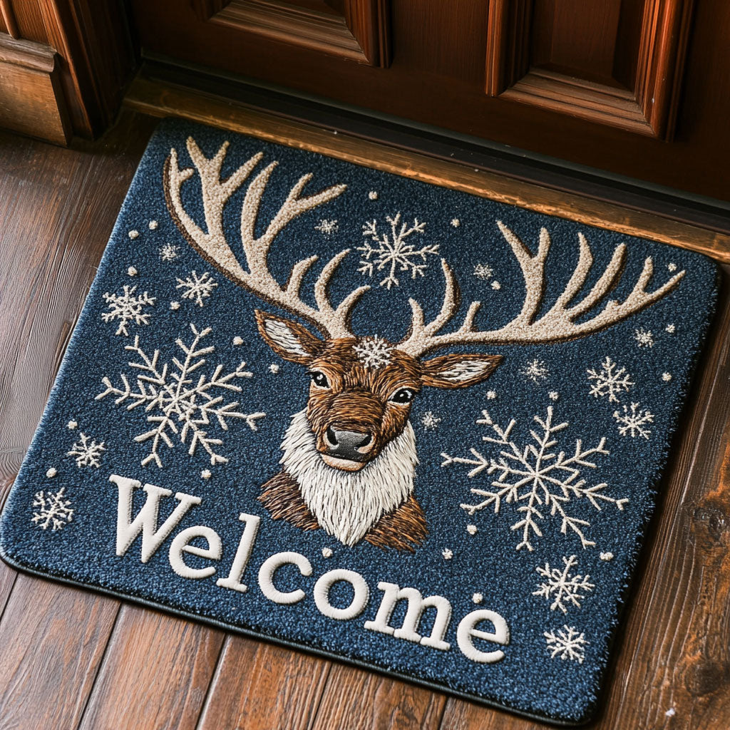 Winter Deer CP0809087CL Doormat