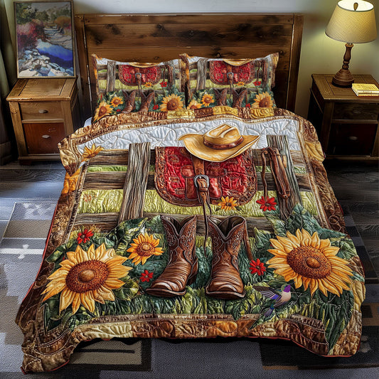 Cowboy In Farm WY2412016CL Duvet Cover Set