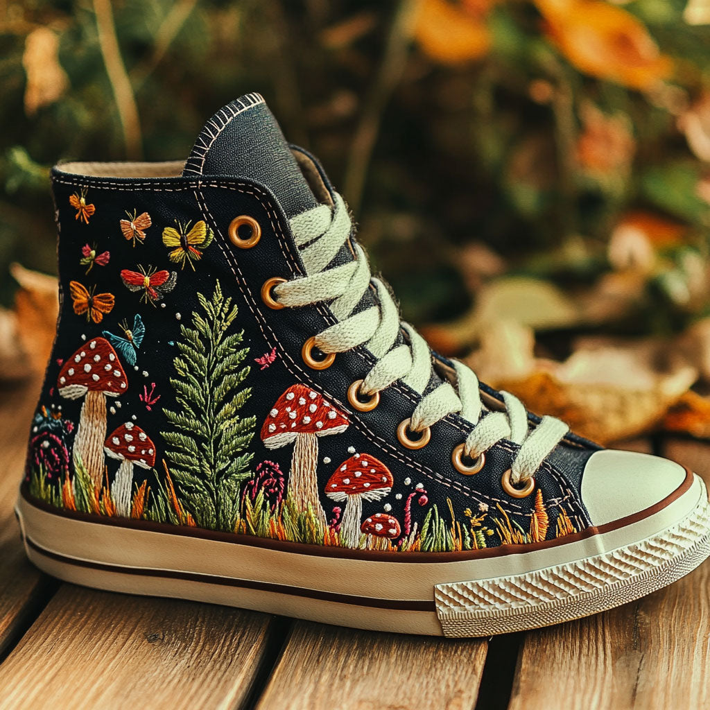 Mystic Forest CW0909006CL Canvas High-Tops