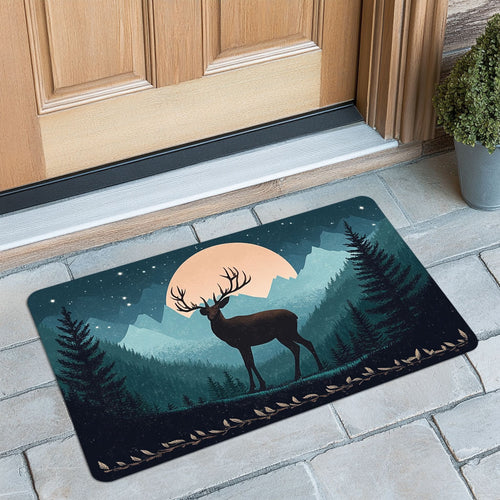 Antlered Silence WJ1508001CL Doormat