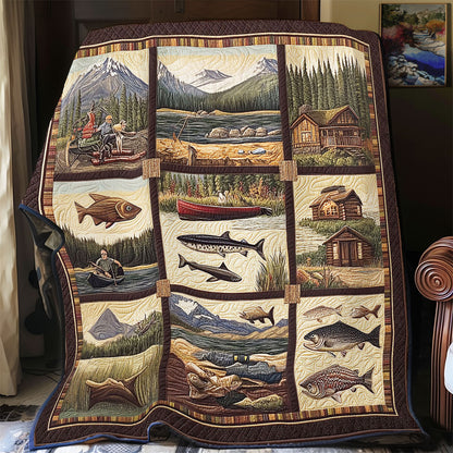 Fishing Spot WY1803037CL Quilt