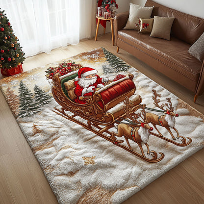Santa Sleigh WJ2310325CL Area Rug