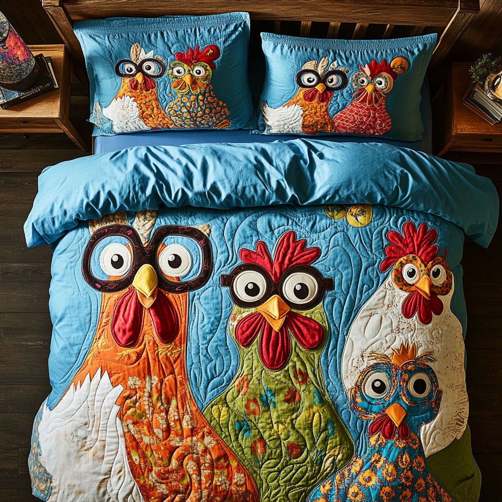 Cluck Couture WY1003072CL Duvet Cover Set