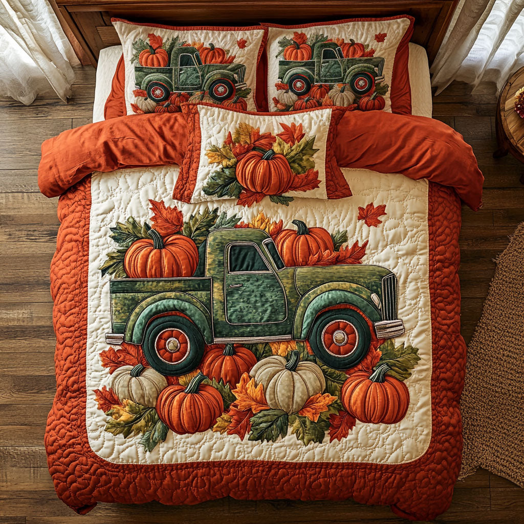 Autumn Truckload WY120741CL Duvet Cover Set