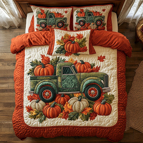 Autumn Truckload WY120741CL Duvet Cover Set