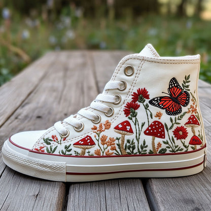 Petal Charm CW0909008CL Canvas High-Tops