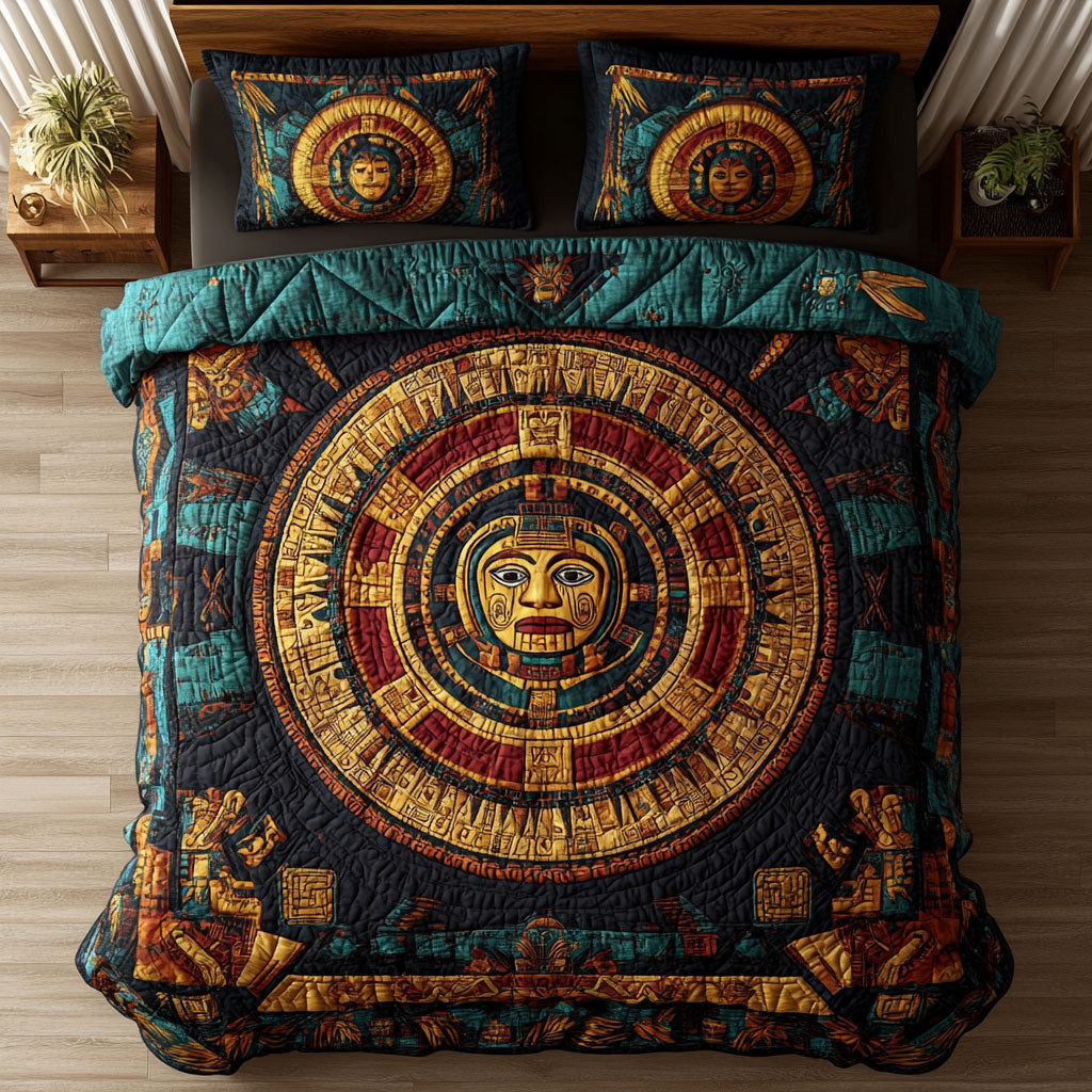 Aztec Mask WY0503028CL Duvet Cover Set