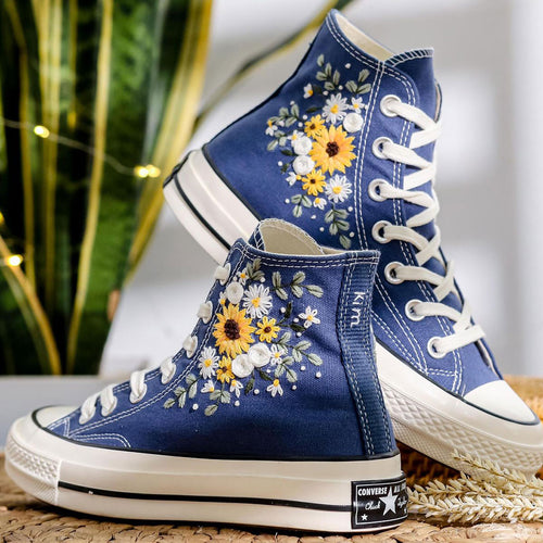 Sunflower Steps WJ2808018CL Canvas High-Tops