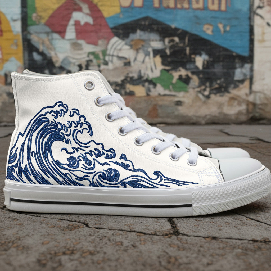 Eternal Wave WN1009015CL Canvas High-Tops