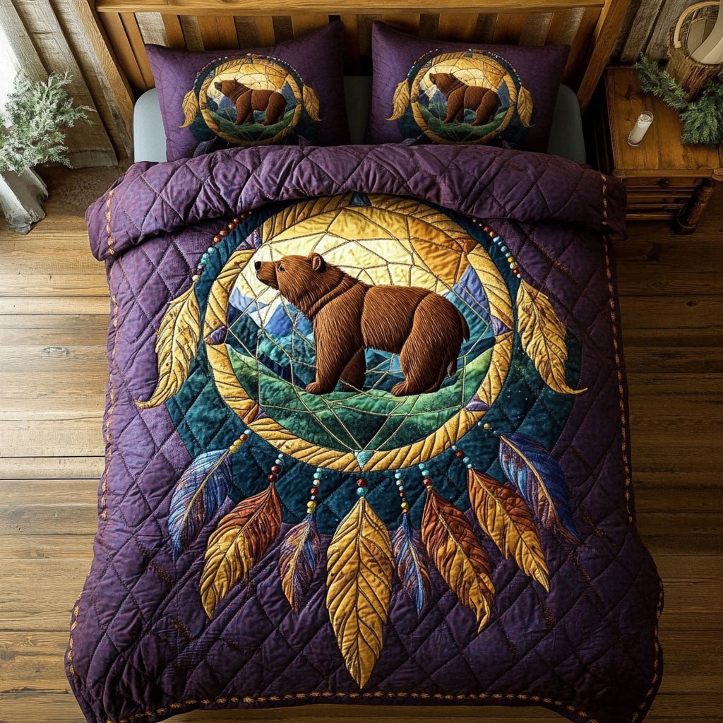 Dreamcatcher Bear WY1306006CL Duvet Cover Set