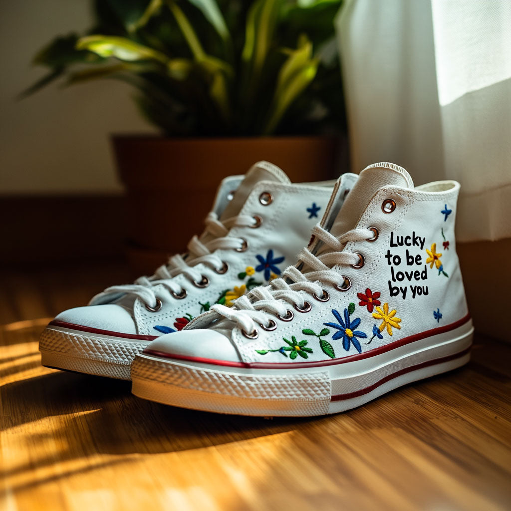 Lucky In Love WJ0309015CL Canvas High-Tops