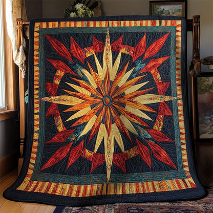 Mystic Native Trigger Pattern WY1002118CL Quilt