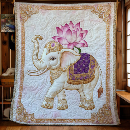 Majestic Elephant WY1002097CL Quilt