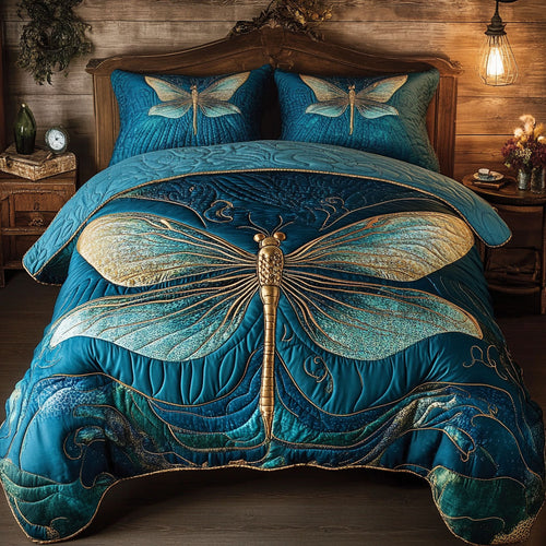 Turquoise Dragonfly CM1804005CL Duvet Cover Set