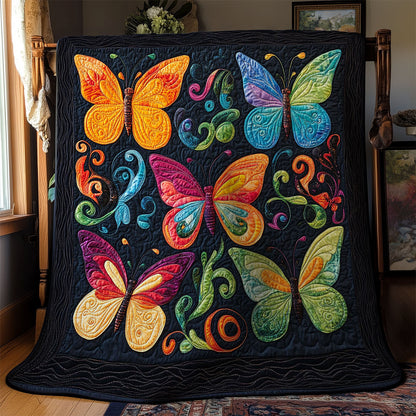 Colorful Magic Butterfly WY1002035CL Quilt