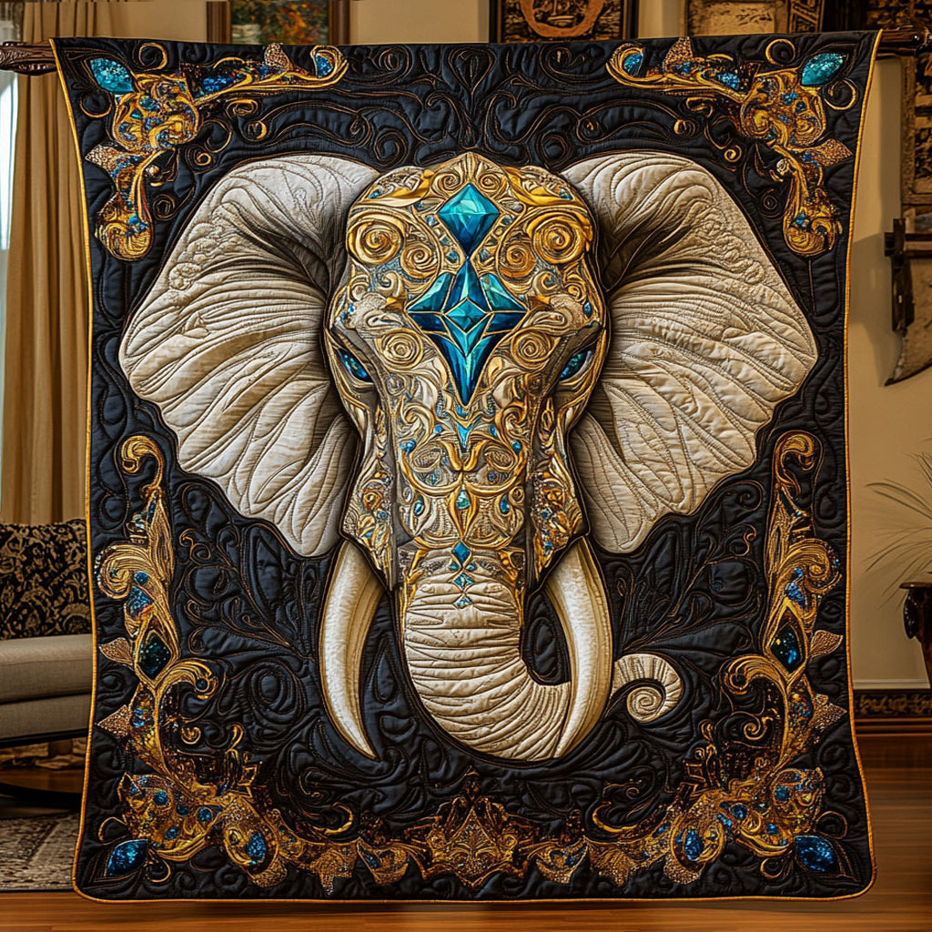 Celestial Elephant WY0906004CL Quilt