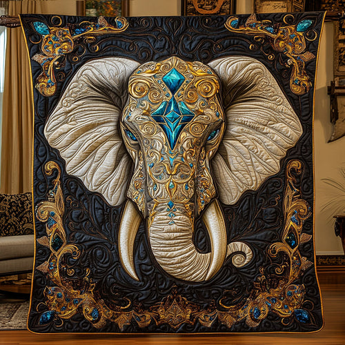 Celestial Elephant WY0906004CL Quilt