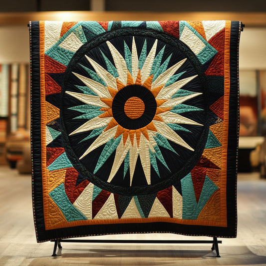 Tribal Triangle Echo WY1507027CL Quilt