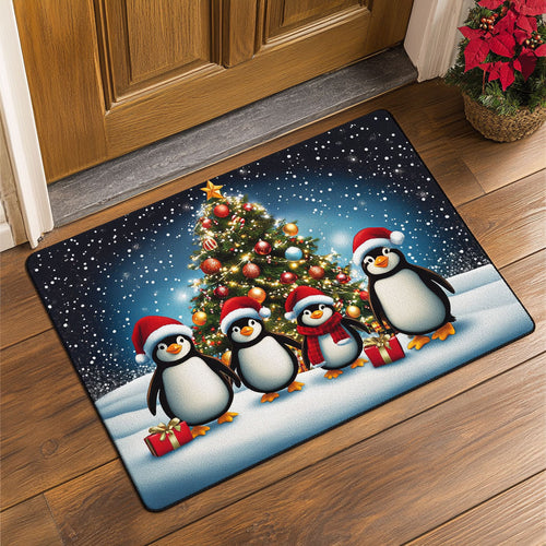 Christmas Penguin CW1808010CL Doormat