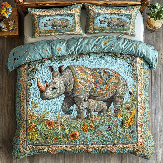 Colorful Rhino WY0805055CL Duvet Cover Set