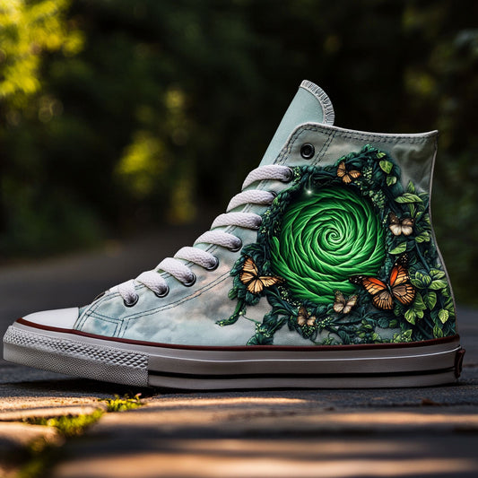 Green Flux WJ2009007CL Canvas High-Tops