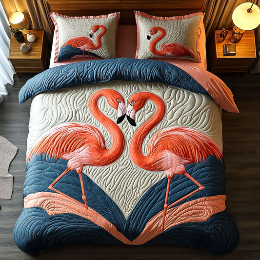 Flamingo Love WY1703059CL Duvet Cover Set