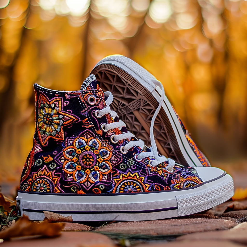 Boheme Burst WJ2908007CL Canvas High-Tops