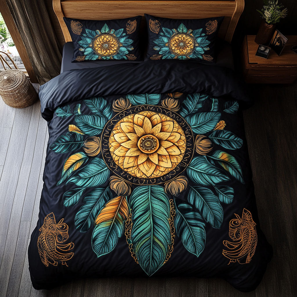 Sunflower Dreamcatcher WY2006072CL Duvet Cover Set