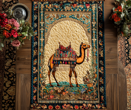 Camel Portrait WY1901005CL Quilted Table Runner