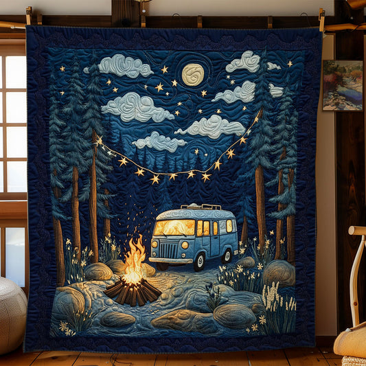 Mystic Camping Night WY1303072CL Quilt