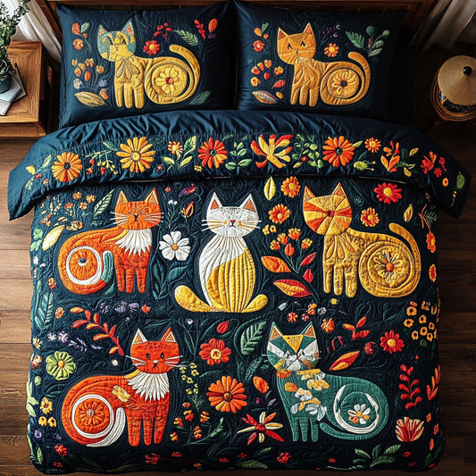 Feline Garden WY1607034CL Duvet Cover Set