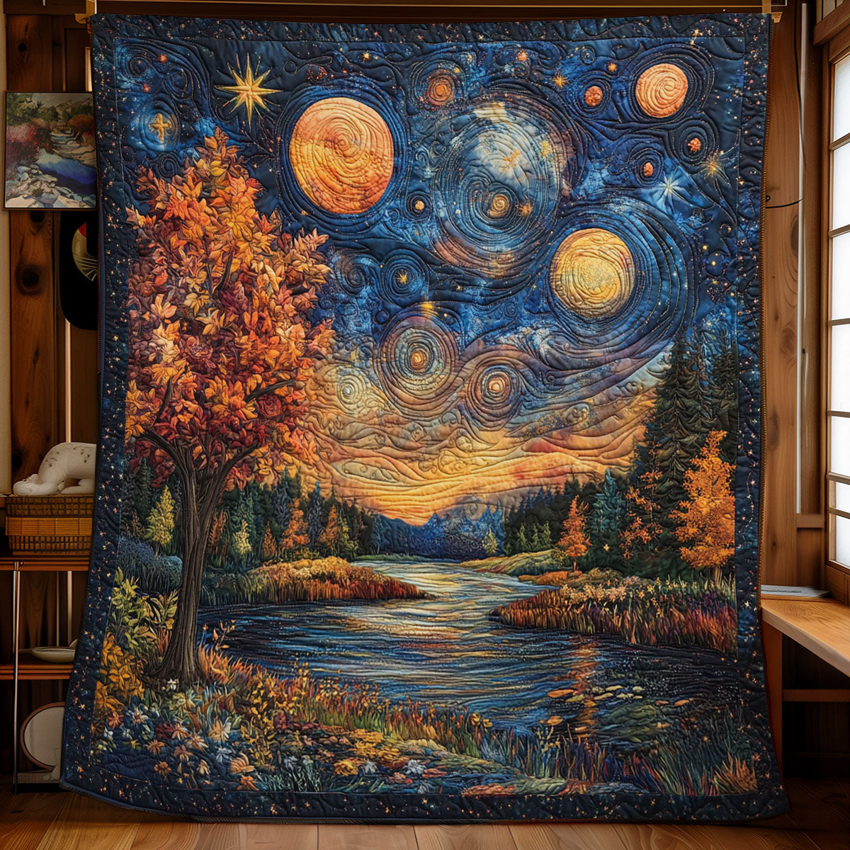 Starlight River WY1803026CL Quilt