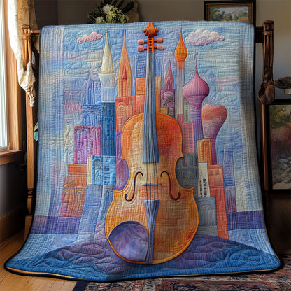 Castle And Cello WY1002024CL Quilt