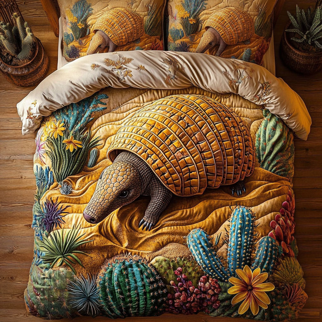 Pangolin In Desert WY2104043CL Duvet Cover Set