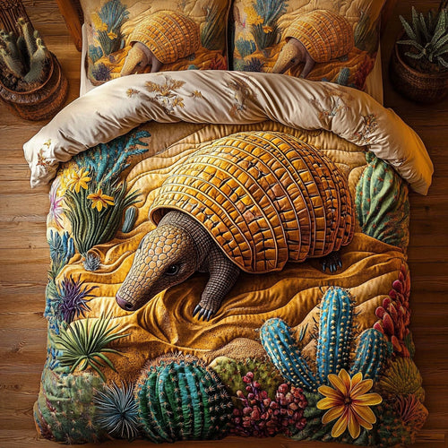 Pangolin In Desert WY2104043CL Duvet Cover Set