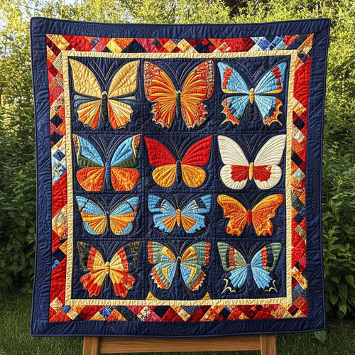 Butterfly Mosaic WY1103005CL Quilt