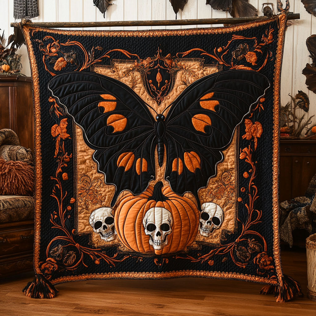 Pumpkin Nocturne WY1007005CL Quilt