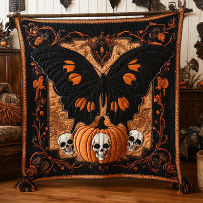 Pumpkin Nocturne WY1007005CL Quilt