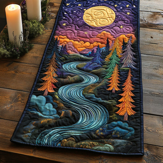 Mountain and Meadow CM2404051CL Quilted Table Runner